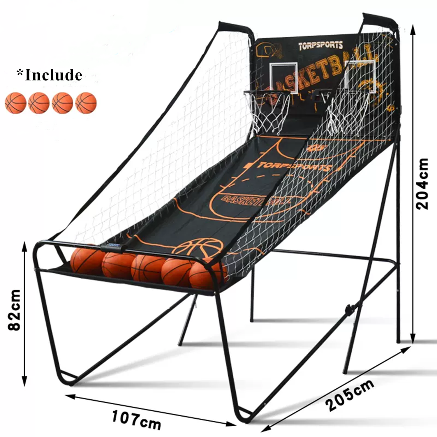 Arcade Foldable Basketball Game-Electronic | 2 Players