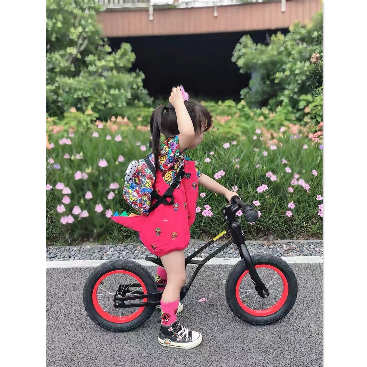 Kids Balance Bike-Galaxy Black
