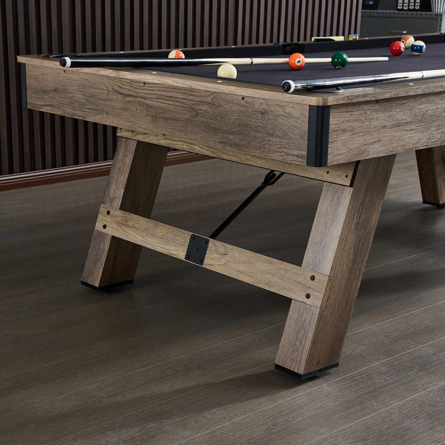 Hepburn Dining Pool Table- 7FT 3IN1 Green