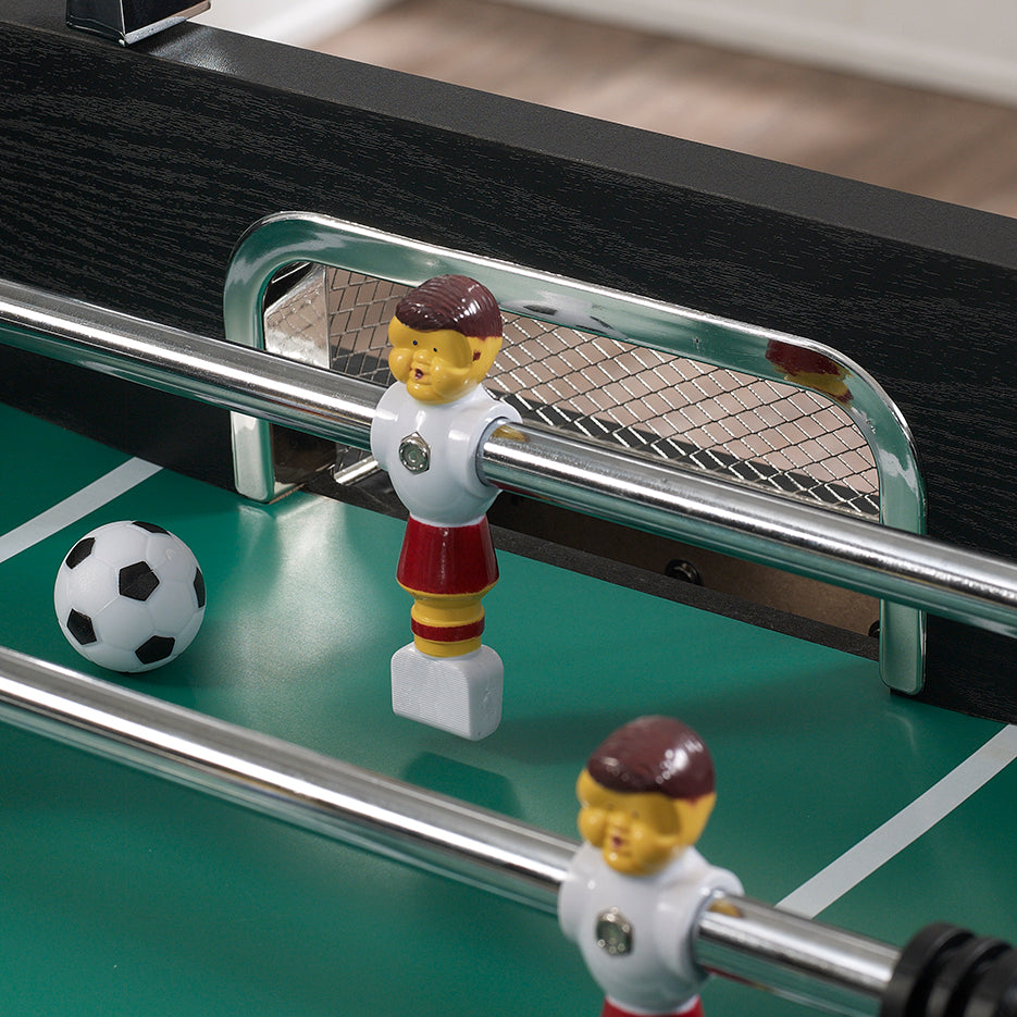 5FT Foldable Foosball Soccer Table-Black  Premium Quality