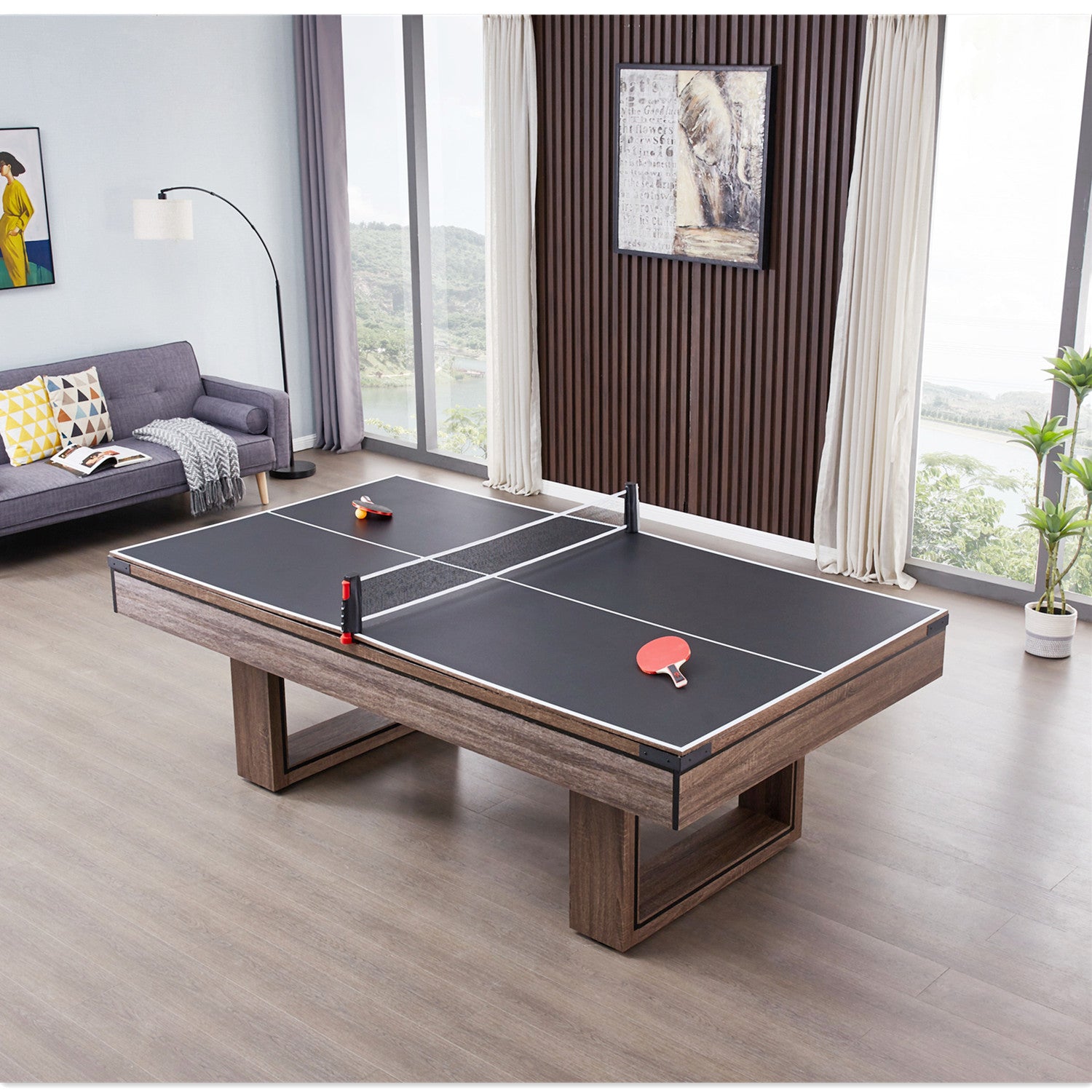 Ocala Dining Pool Table-7FT 3IN1