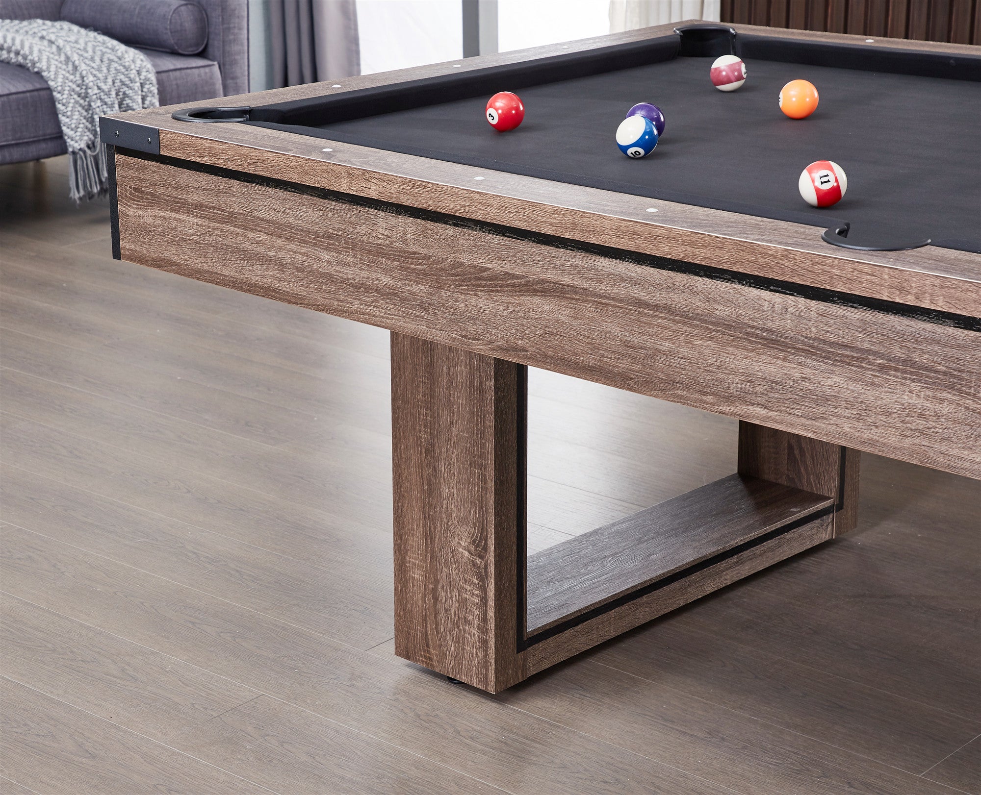 Ocala Dining Pool Table-8FT 3IN1