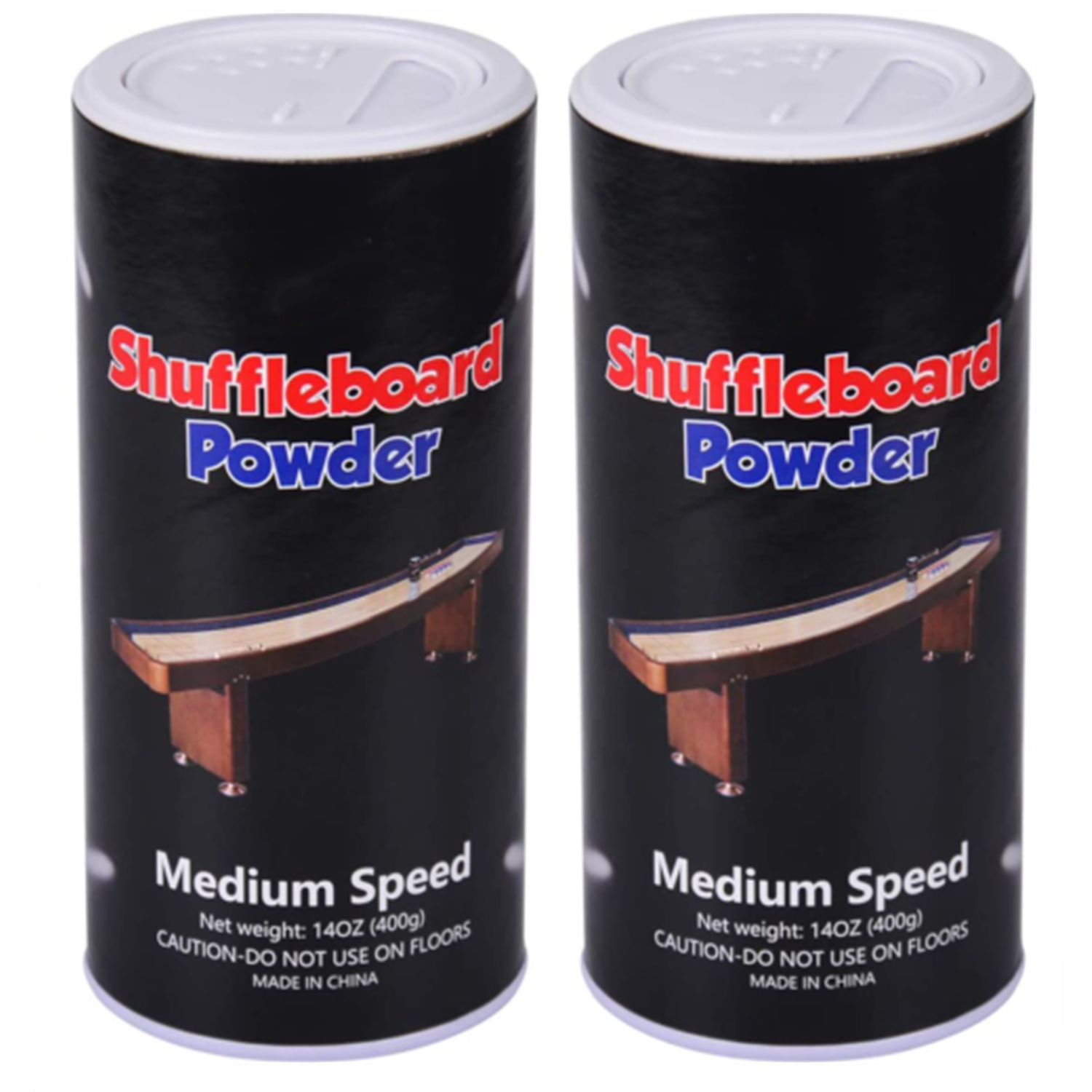 Set Polvere Shuffleboard - Cera Di Sabbia In Silicone Con Mini Pennello (2 Lattine Da 340g) - Foto 5