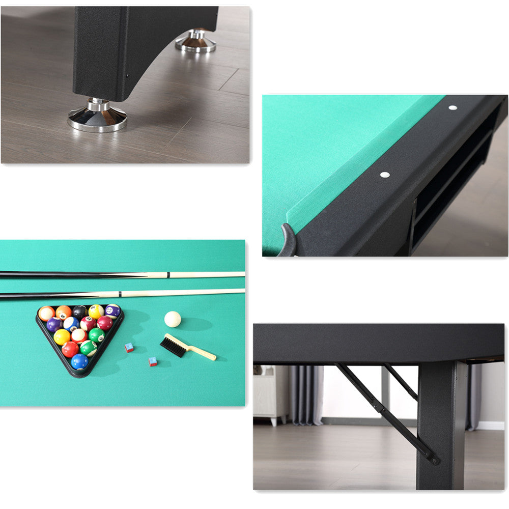 Winner 8FT Dining Pool Table-3IN1 Foldable|No Assembly Required – Uxuan ...