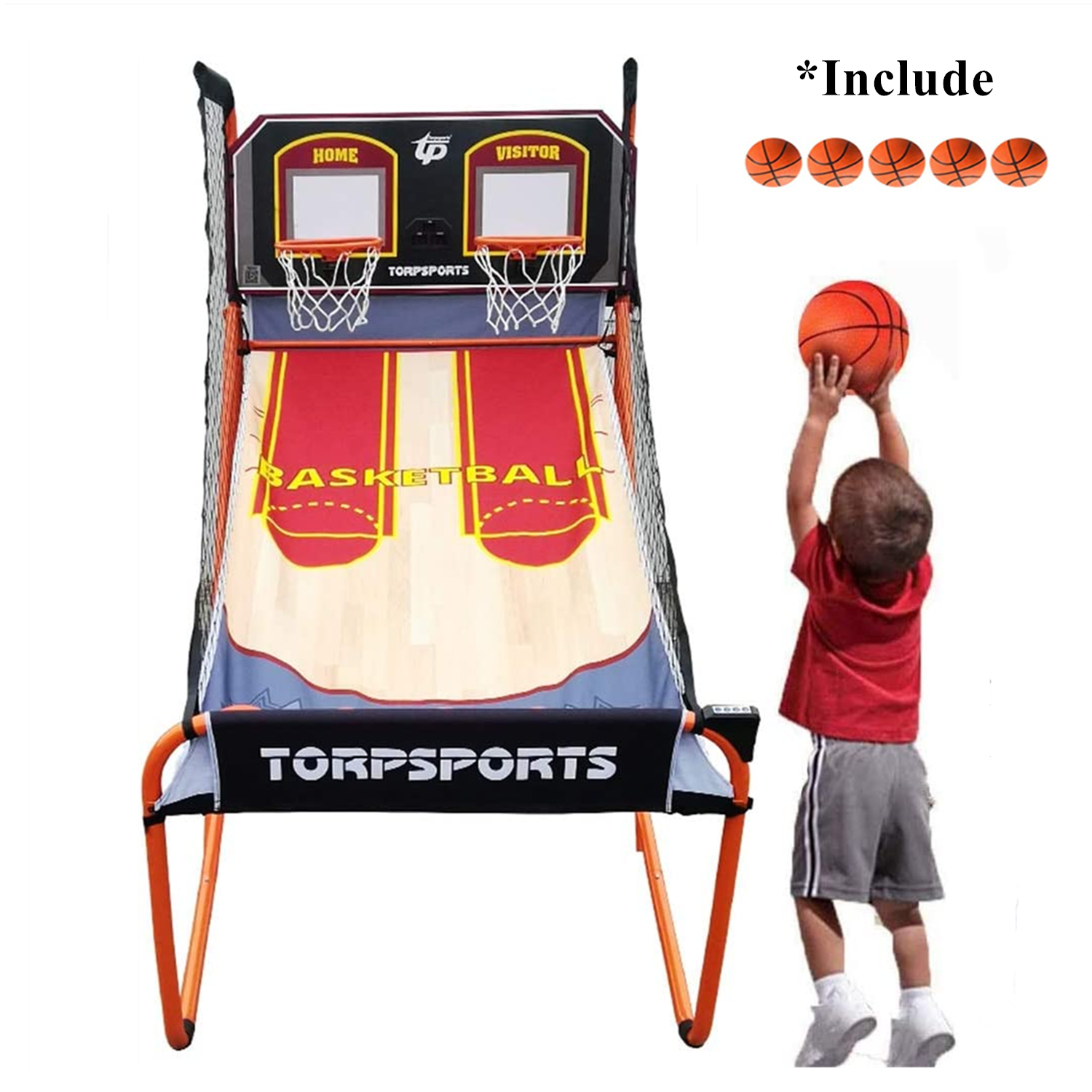 Arcade Foldable Basketball Game-Electronic | 2 Player