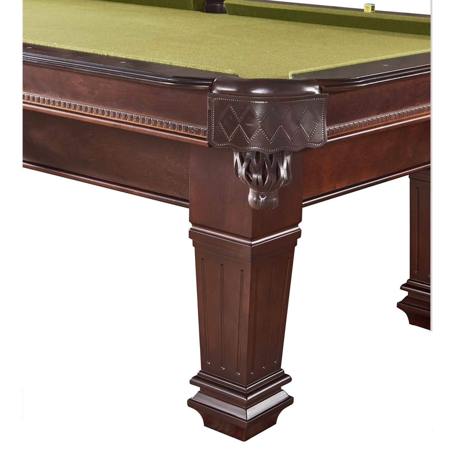8FT Billiard Table with Dartboard Cabinet Set- Harrisburg